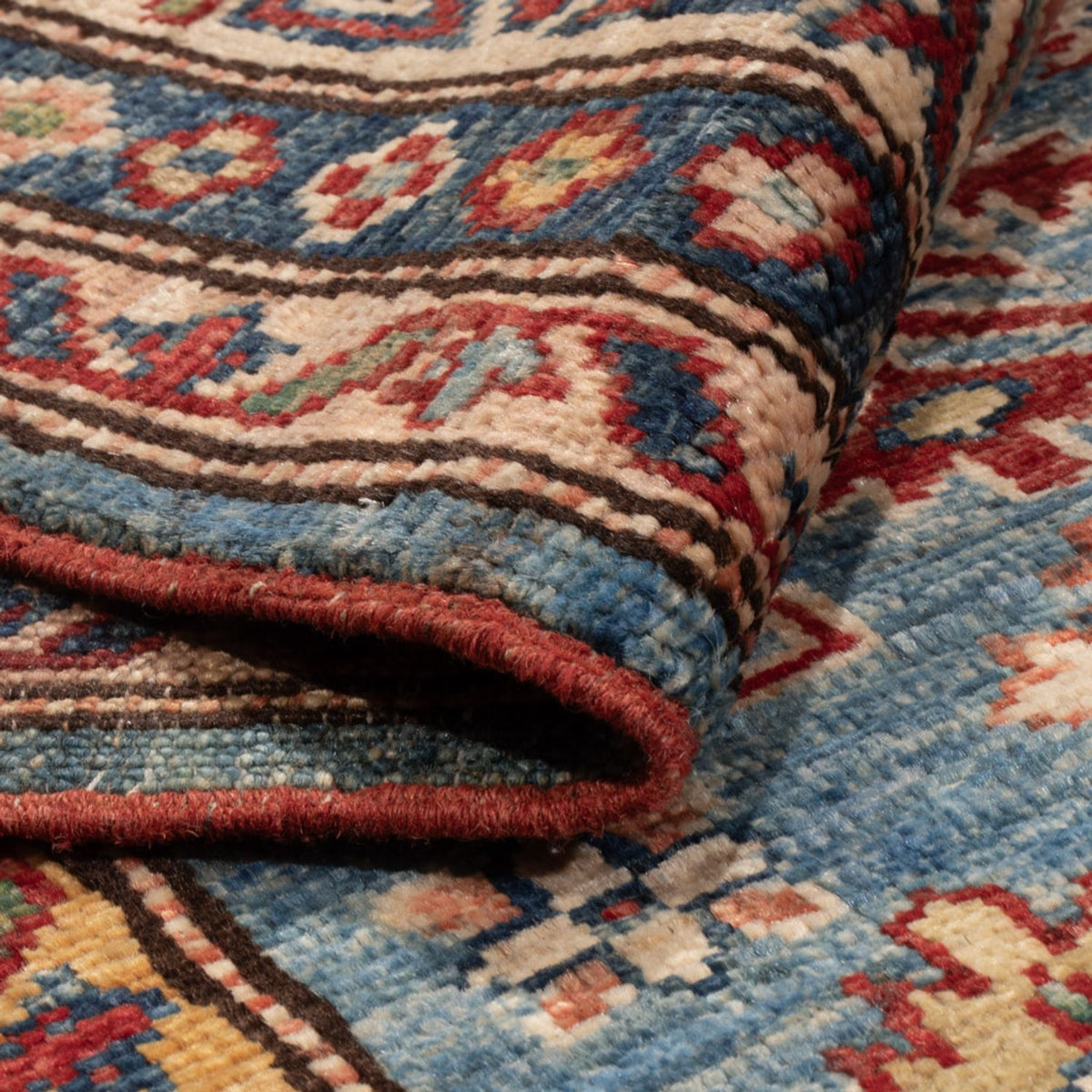 Tapis Ziegler - Kazak - 241 x 173 cm - bleu clair