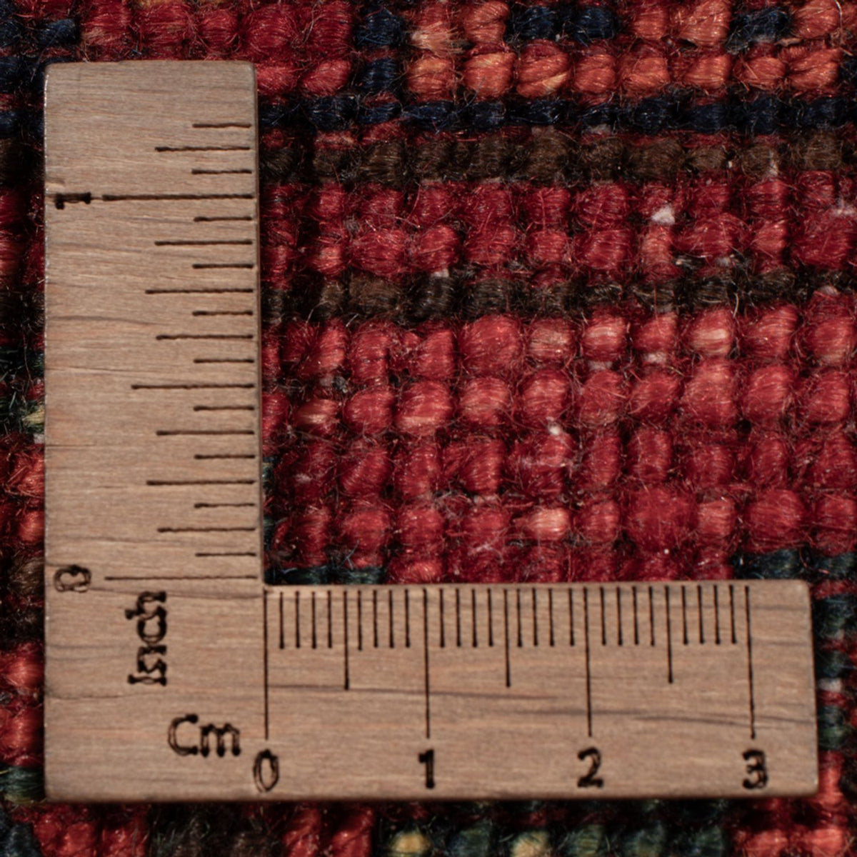 Tapis afghan - Kunduz - 222 x 154 cm - rouge