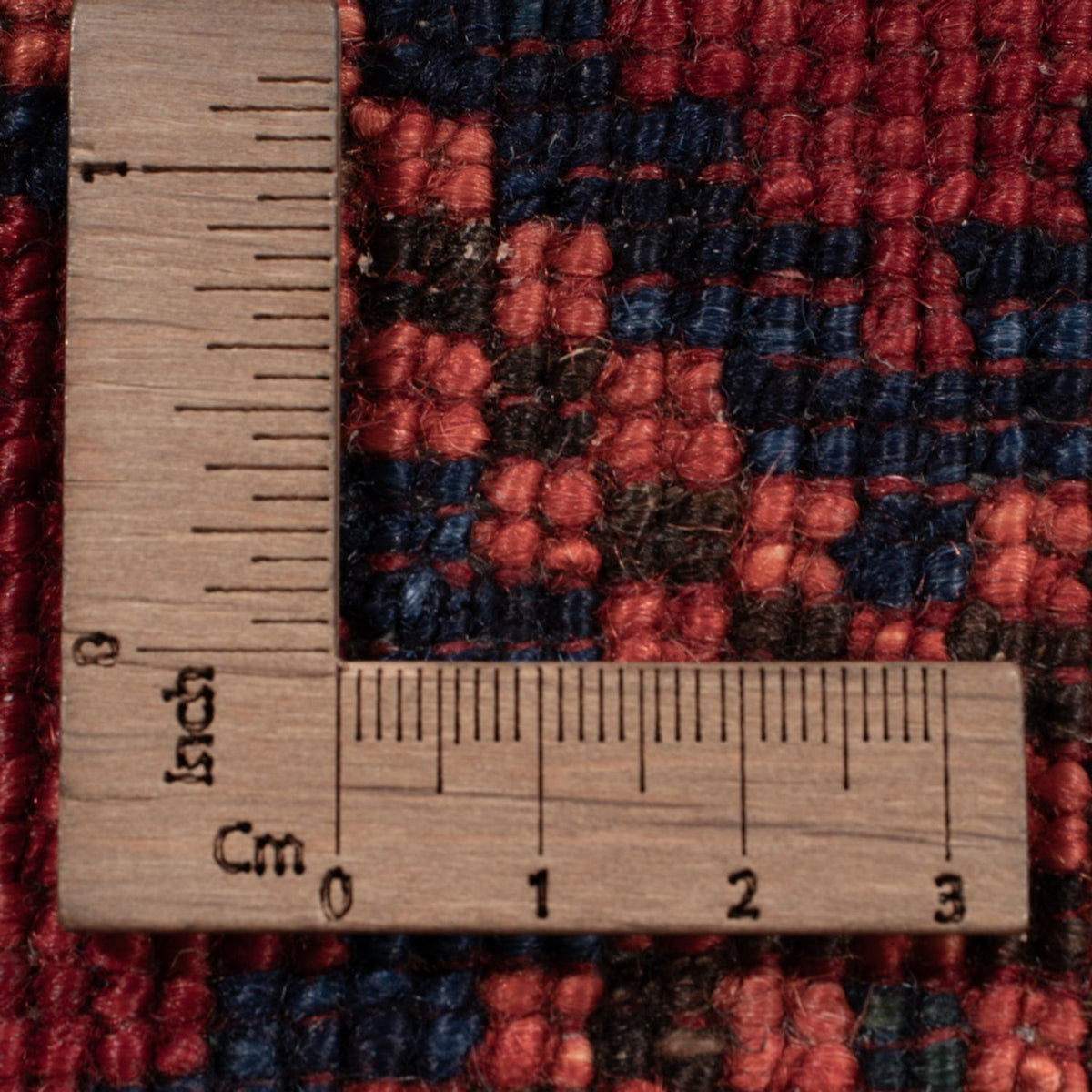 Tapis afghan - Kunduz - 253 x 166 cm - rouge