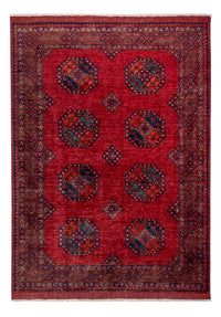 Tapis afghan - Kunduz - 240 x 174 cm - rouge