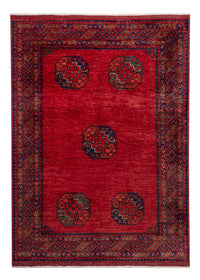 Tapis afghan - Kunduz - 236 x 172 cm - rouge