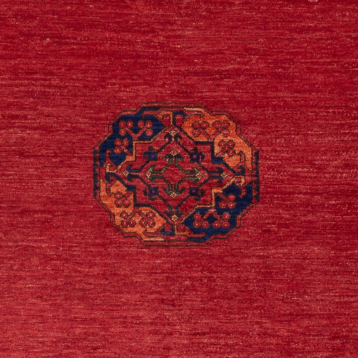 Tapis afghan - Kunduz - 241 x 177 cm - rouge