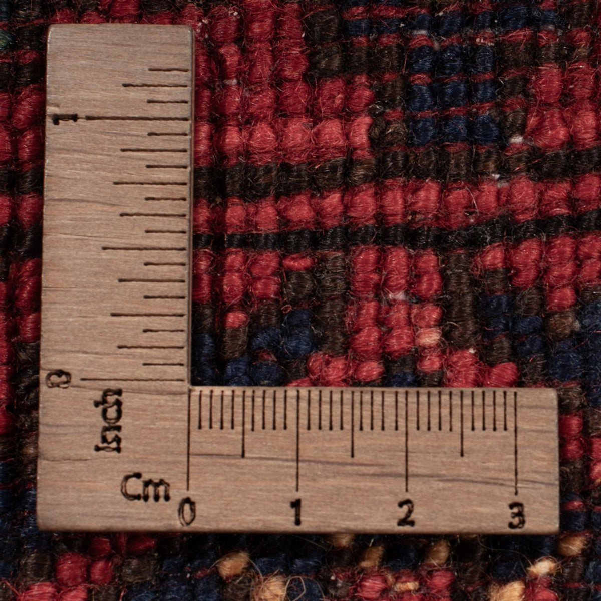 Tapis afghan - Kunduz - 241 x 177 cm - rouge