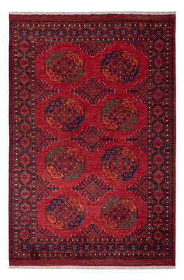 Tapis afghan - Kunduz - 239 x 165 cm - rouge
