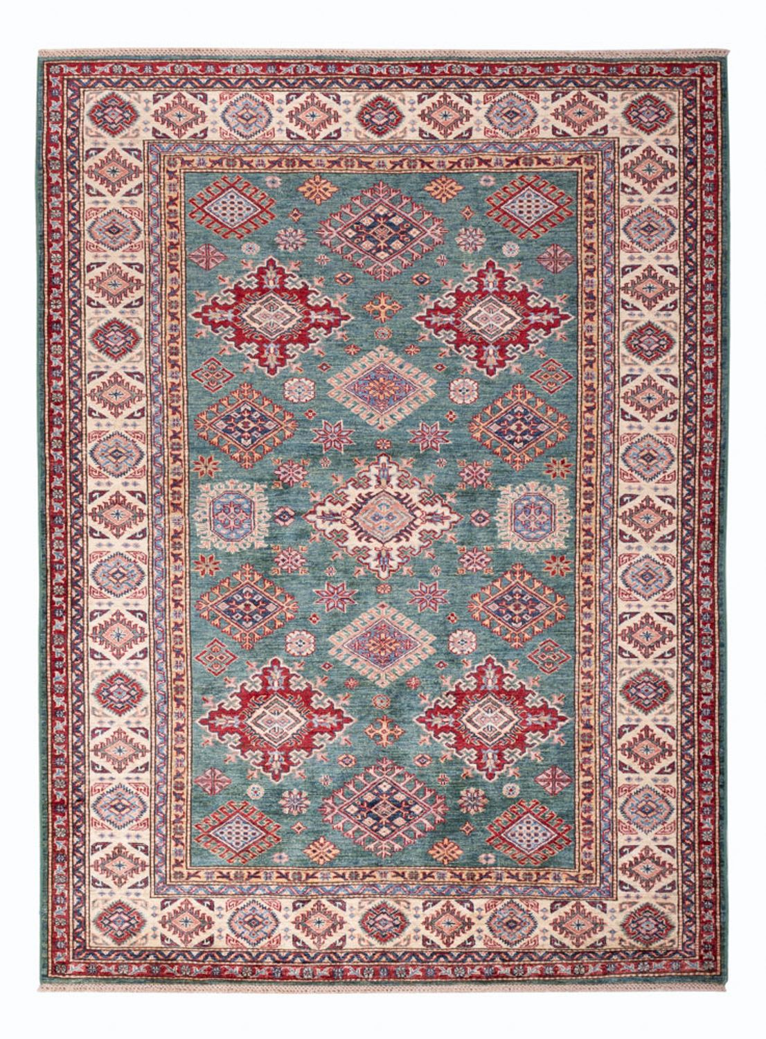 Tapis Ziegler - Kazak - 241 x 176 cm - vert