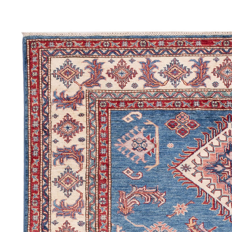 Tapis Ziegler - Kazak - 256 x 171 cm - bleu