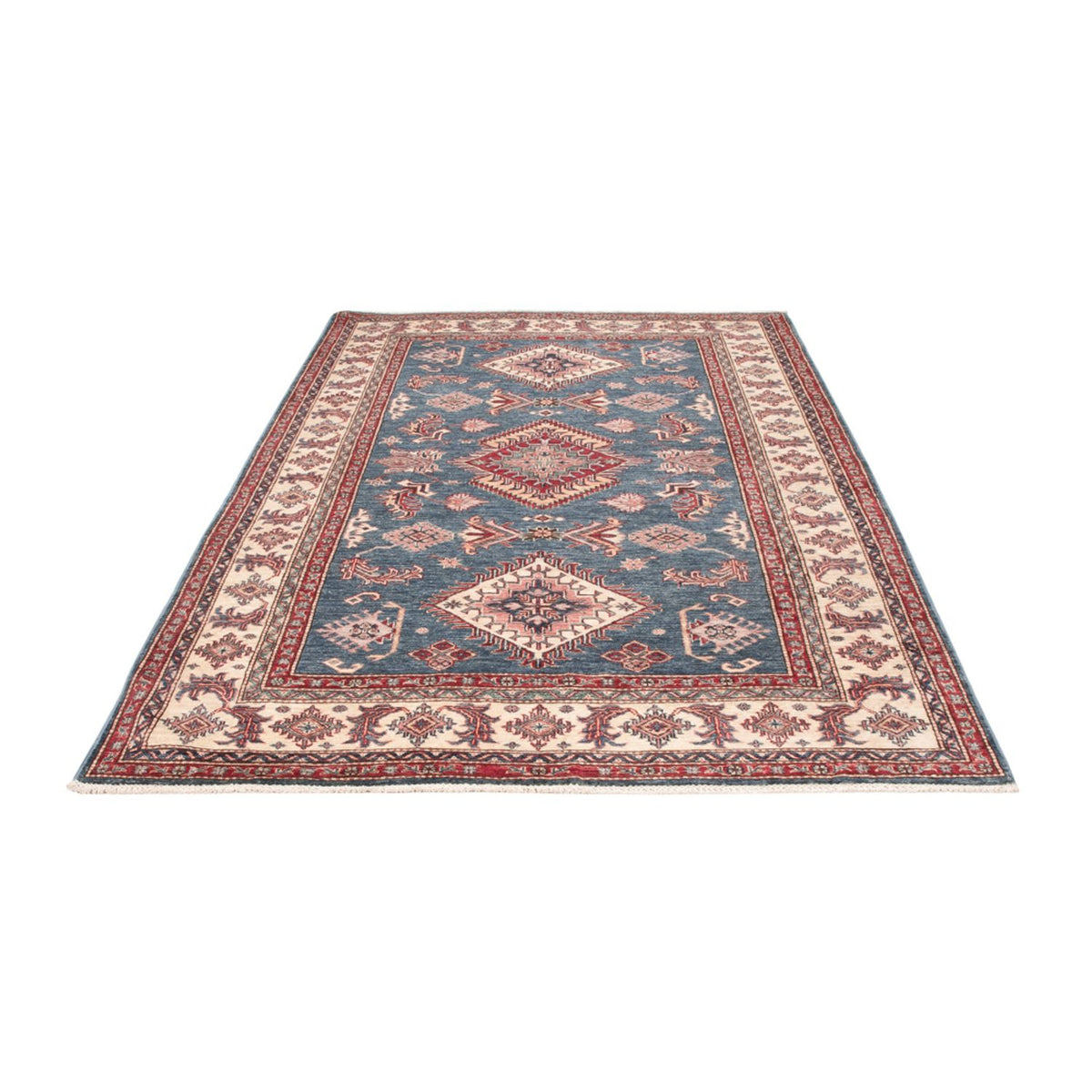 Tapis Ziegler - Kazak - 256 x 171 cm - bleu
