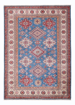 Tapis Ziegler - Kazak - 244 x 175 cm - bleu