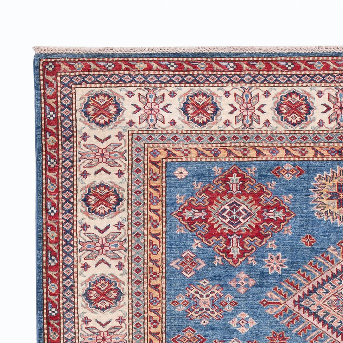 Tapis Ziegler - Kazak - 244 x 175 cm - bleu