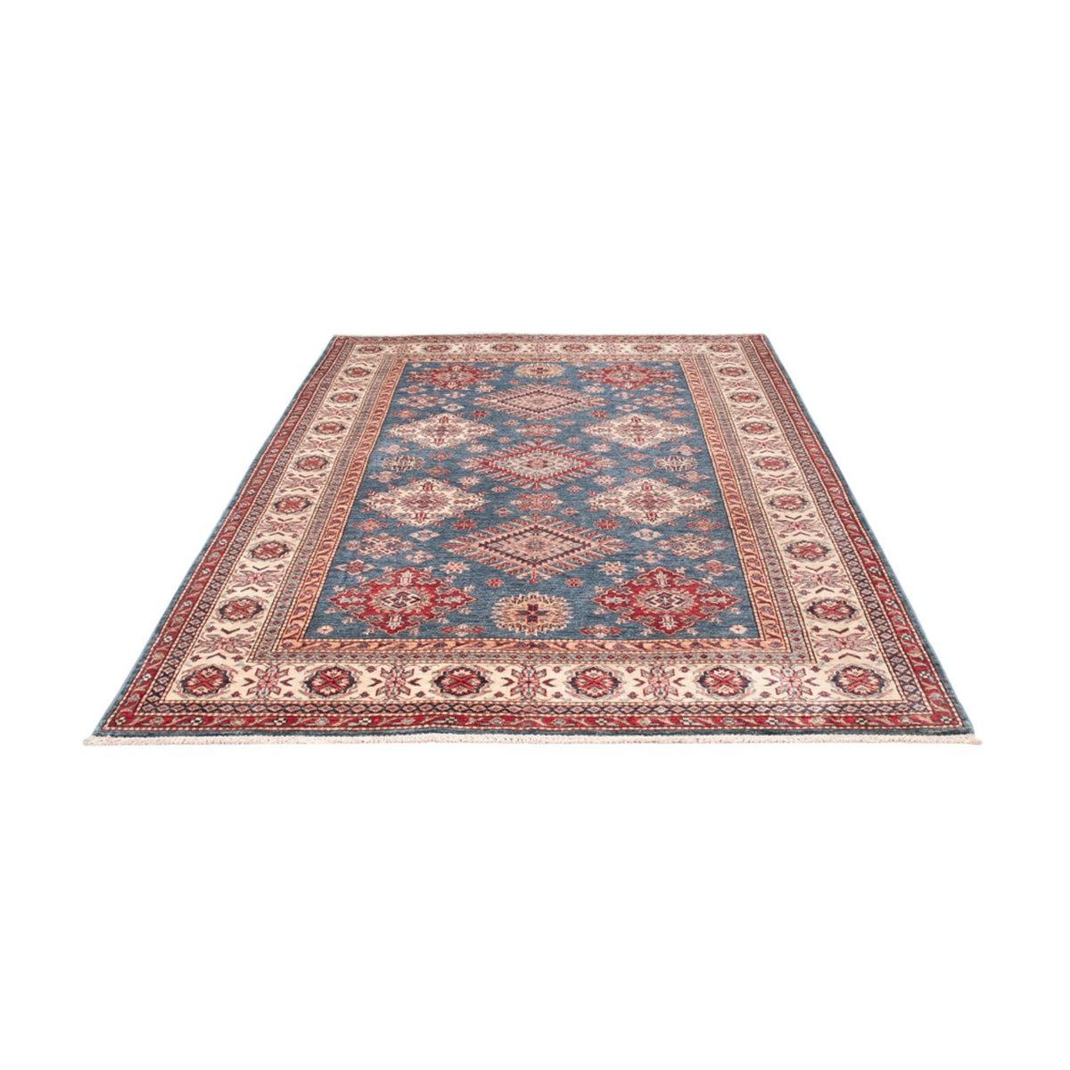Tapis Ziegler - Kazak - 244 x 175 cm - bleu
