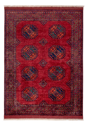 Tapis afghan - Kunduz - 243 x 177 cm - rouge
