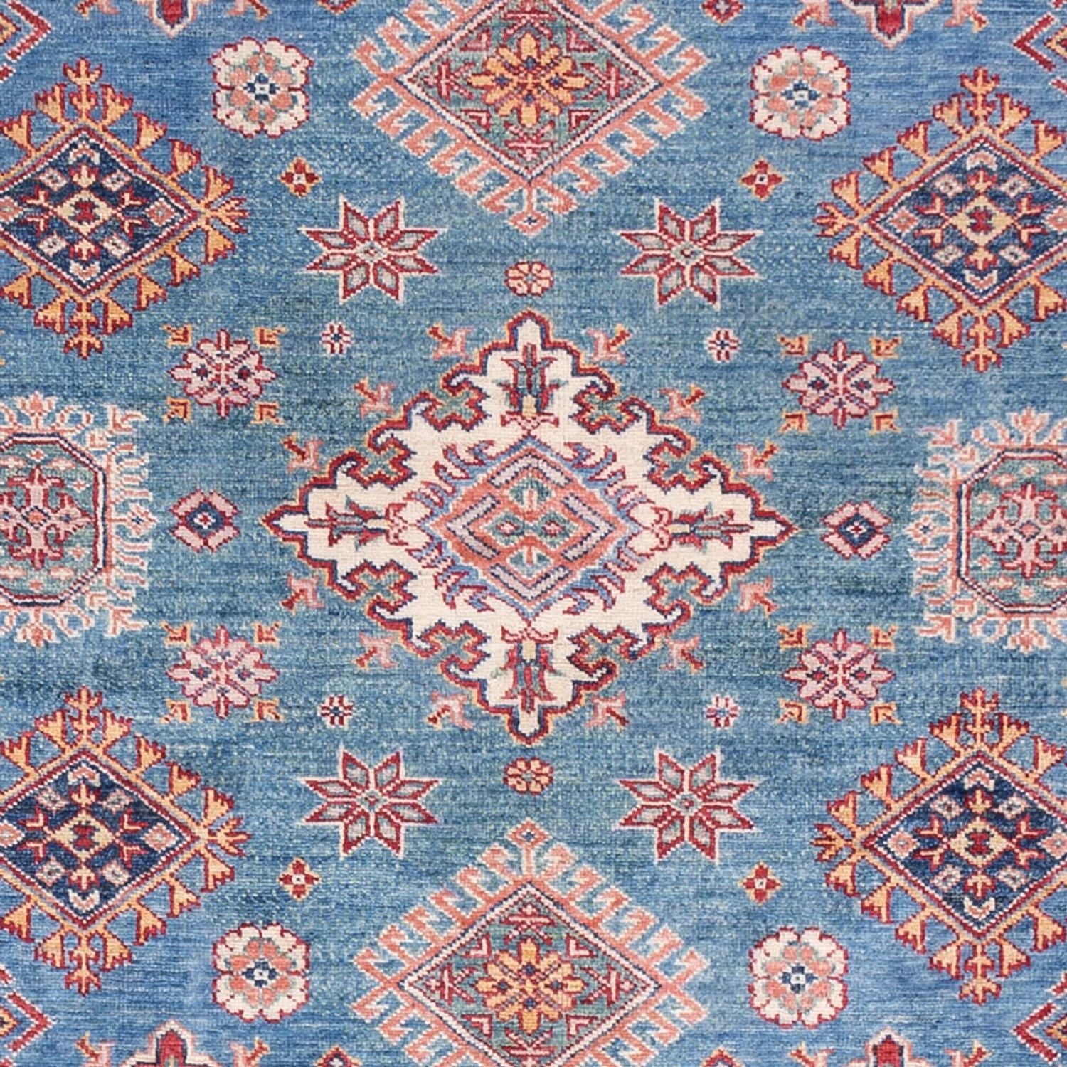 Tapis Ziegler - Kazak - 245 x 168 cm - bleu