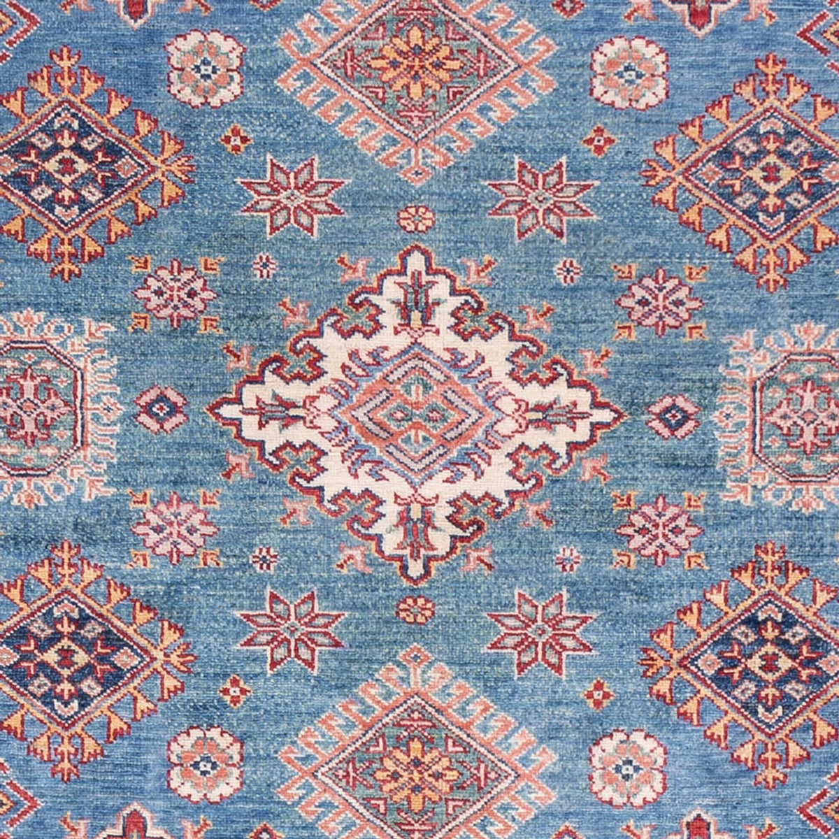 Tapis Ziegler - Kazak - 245 x 168 cm - bleu