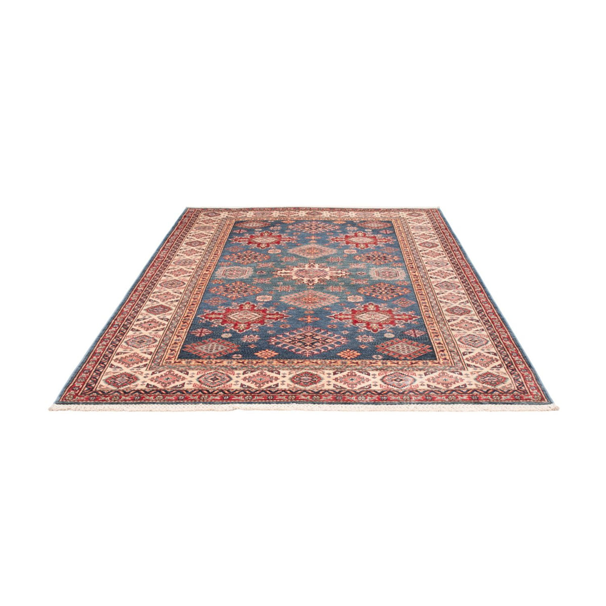 Tapis Ziegler - Kazak - 245 x 168 cm - bleu