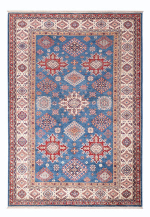 Tapis Ziegler - Kazak - 240 x 164 cm - bleu