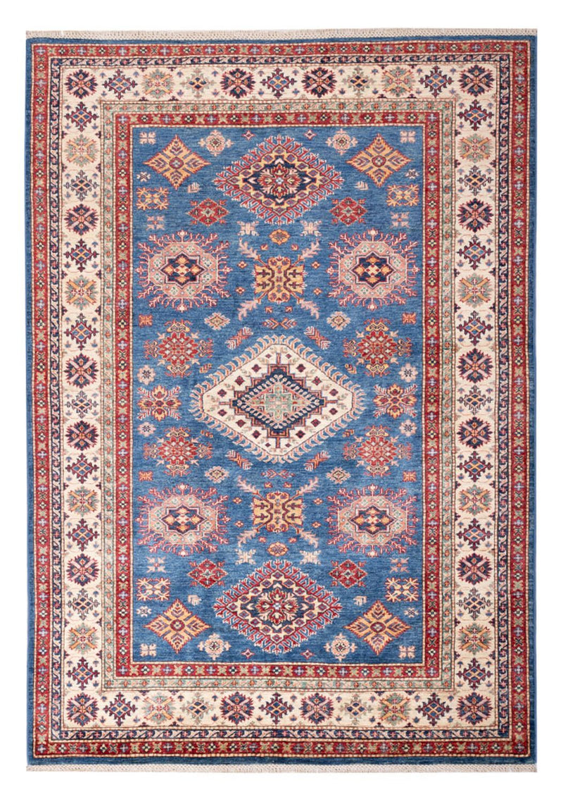Tapis Ziegler - Kazak - 248 x 170 cm - bleu