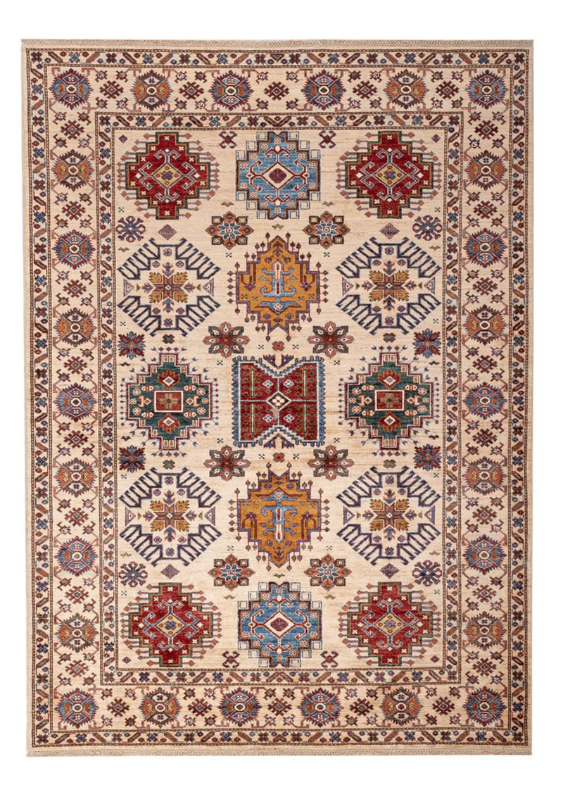 Tapis Ziegler - Kazak - 246 x 176 cm - crème