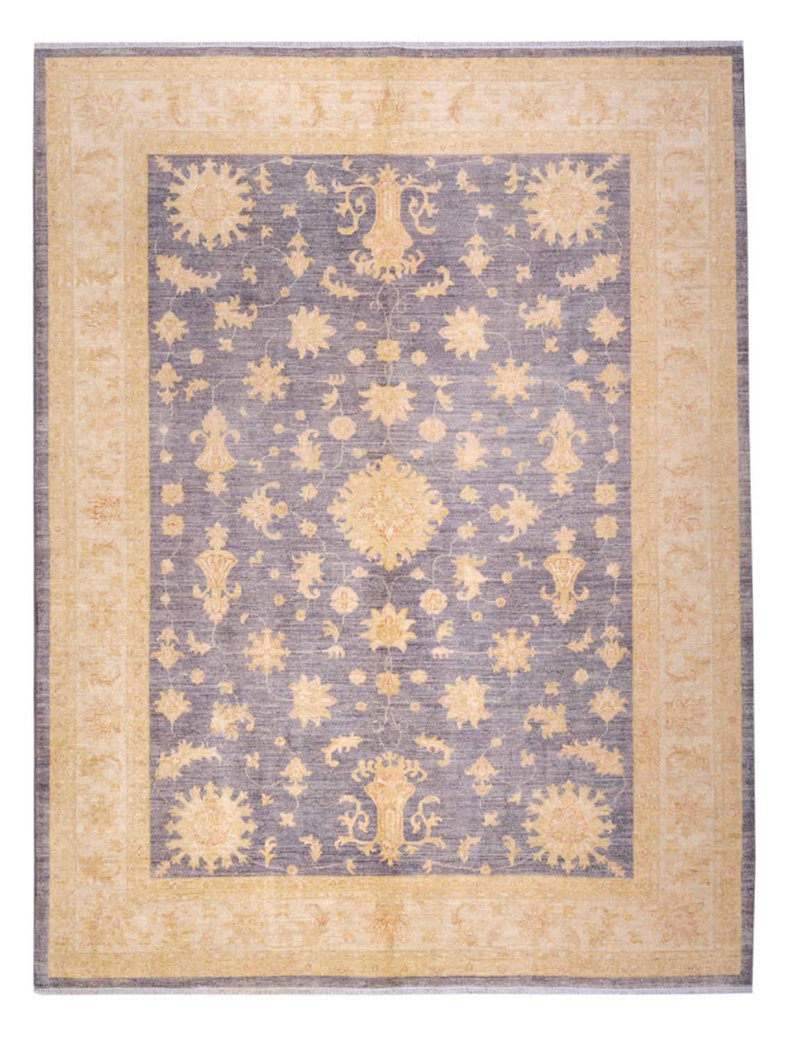 Tapis Ziegler - 287 x 216 cm - bleu de mer