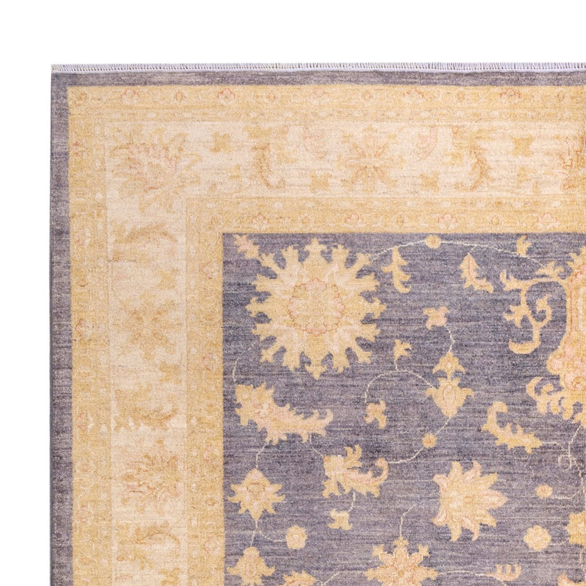 Tapis Ziegler - 287 x 216 cm - bleu de mer