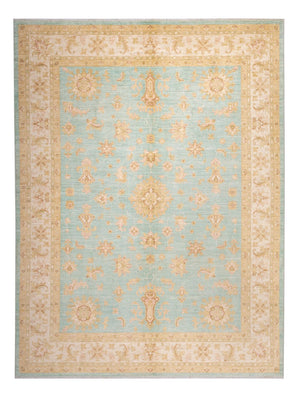 Tapis Ziegler - 287 x 211 cm - turquoise