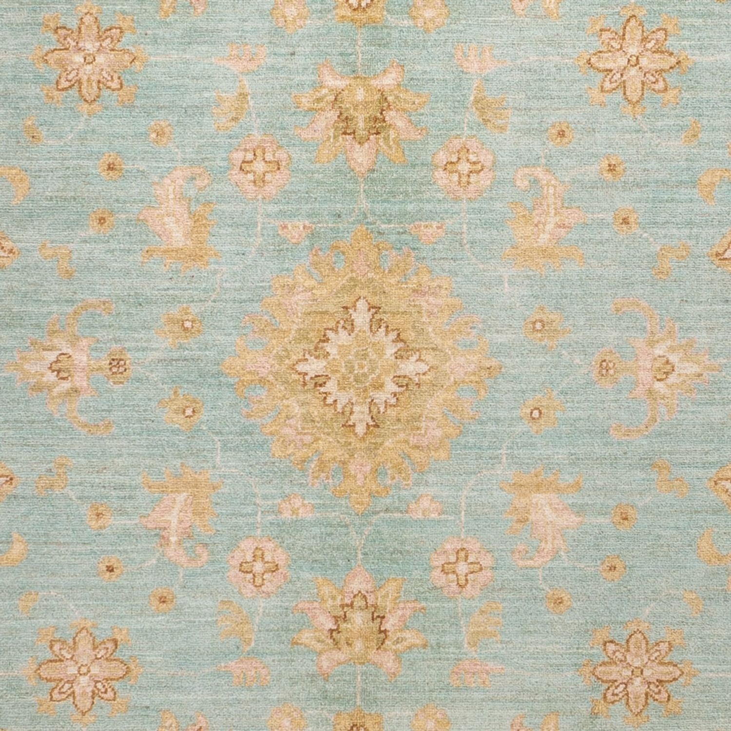 Tapis Ziegler - 287 x 211 cm - turquoise