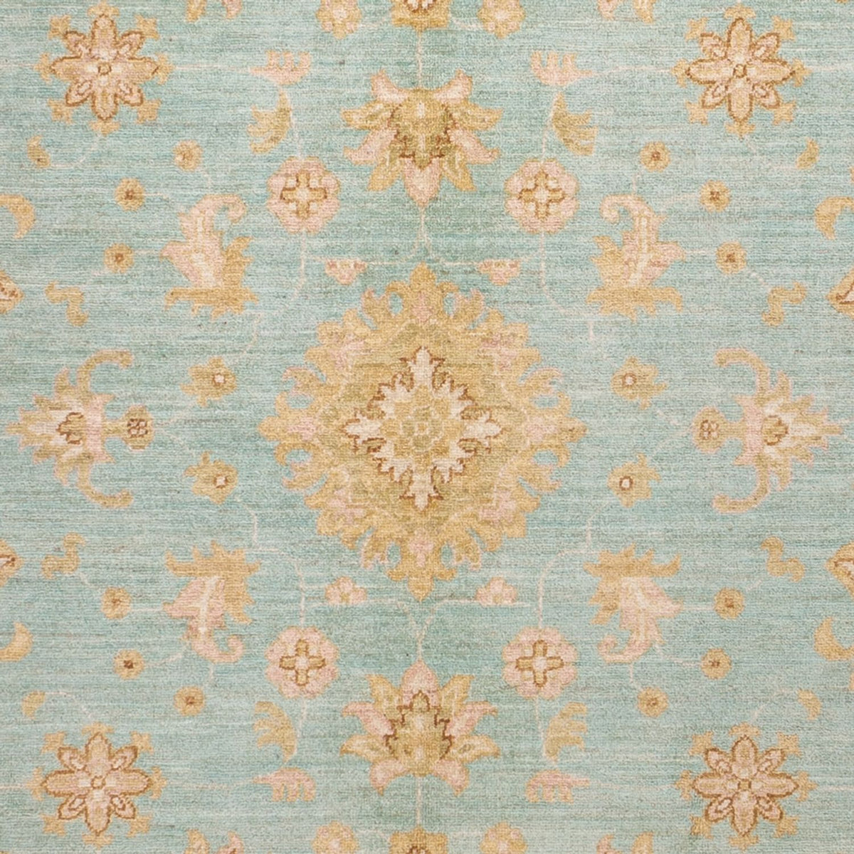 Tapis Ziegler - 287 x 211 cm - turquoise