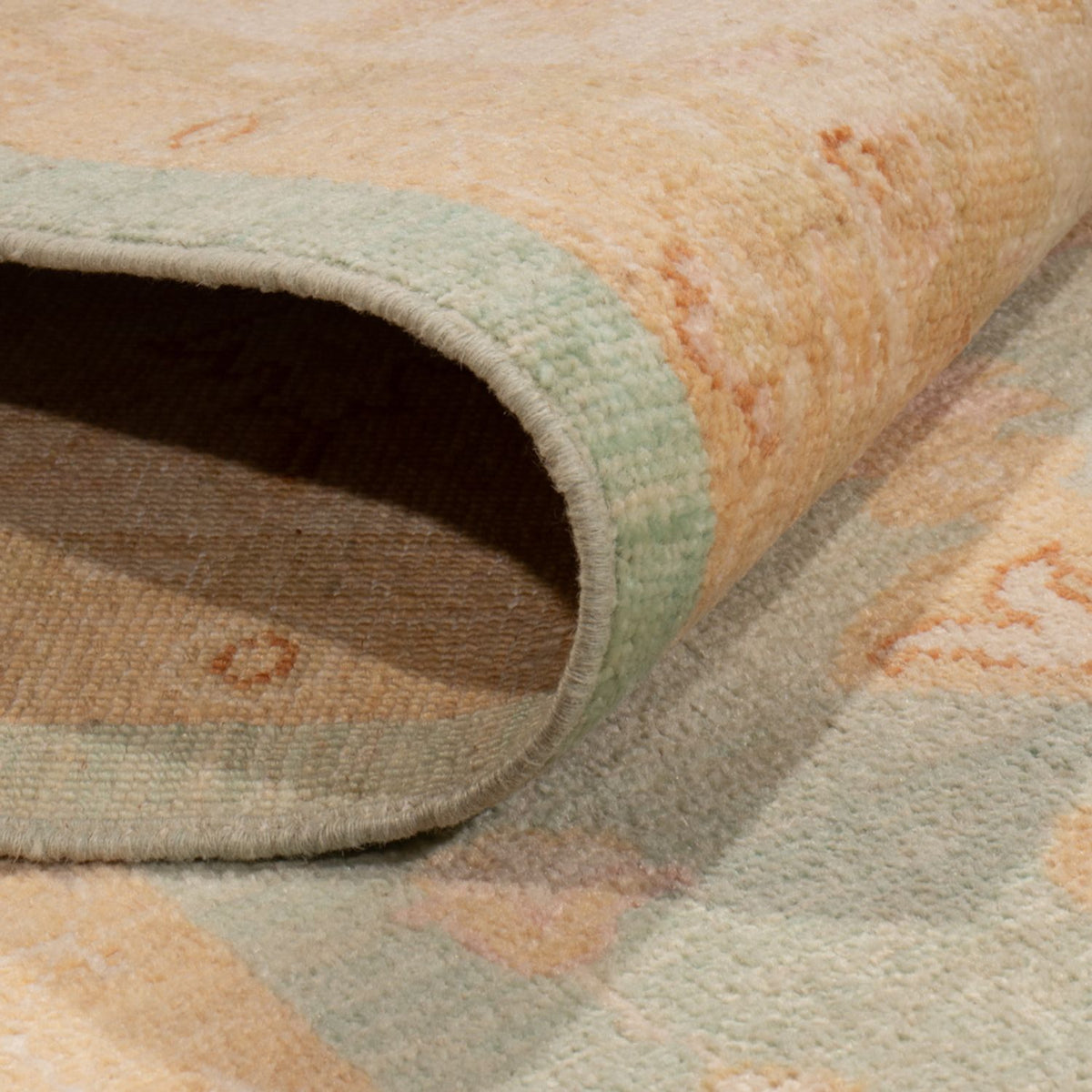 Tapis Ziegler - 287 x 211 cm - turquoise