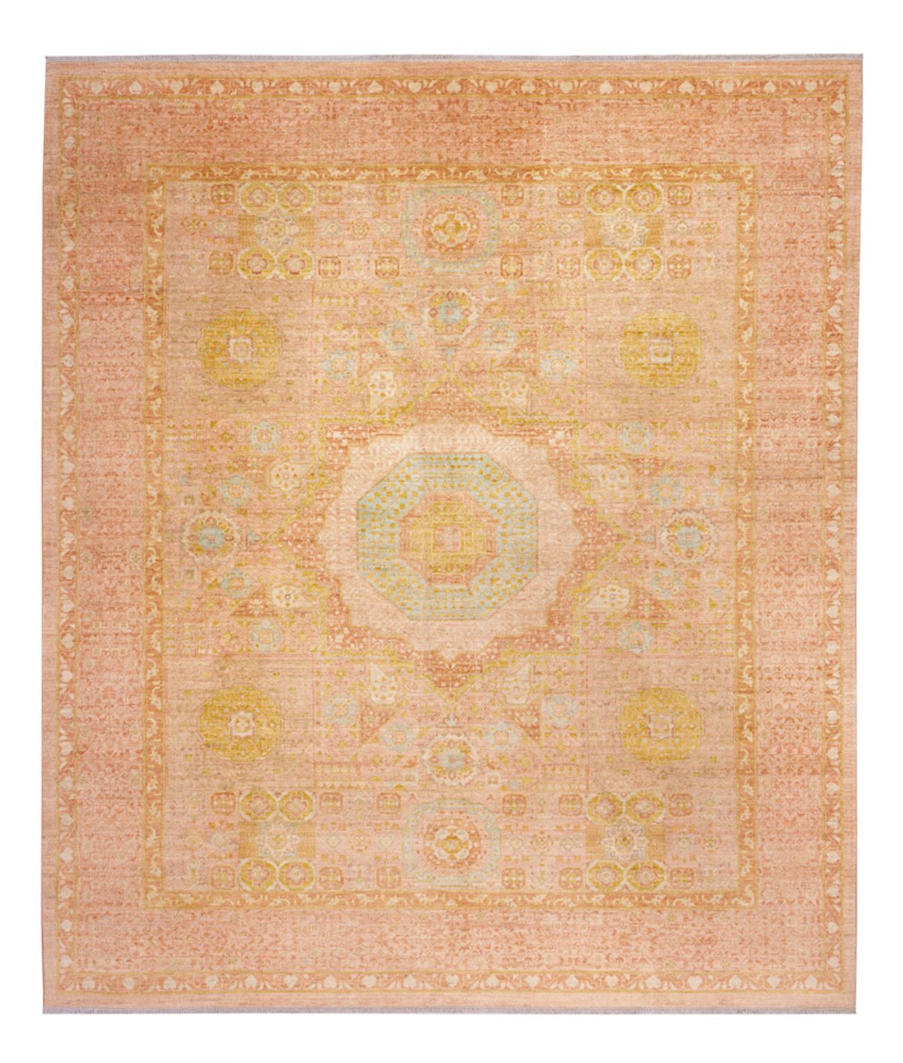 Tapis Ziegler - Ariana - 297 x 257 cm - marron clair