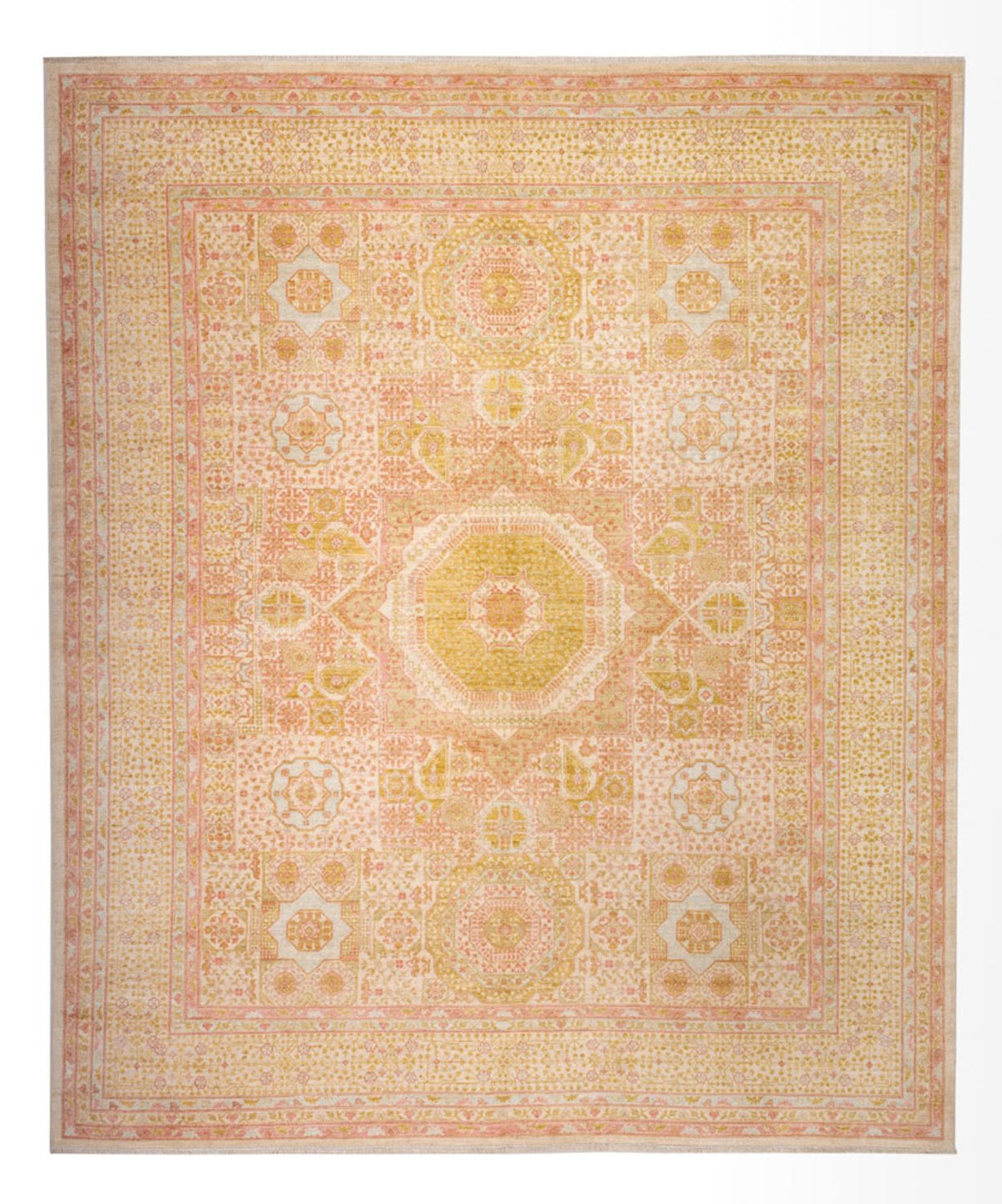 Tapis Ziegler - Ariana - 300 x 252 cm - beige foncé