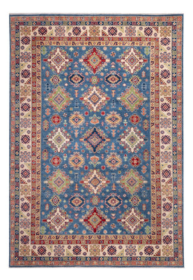 Tapis Ziegler - Kazak - 296 x 198 cm - bleu