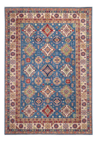 Tapis Ziegler - Kazak - 296 x 198 cm - bleu