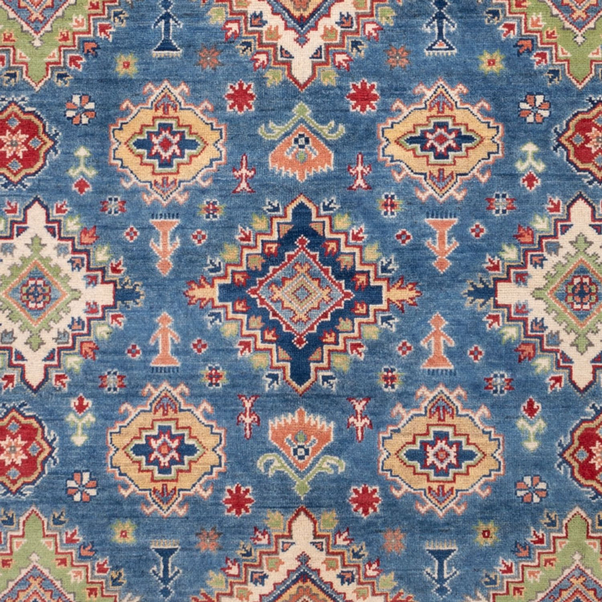 Tapis Ziegler - Kazak - 296 x 198 cm - bleu