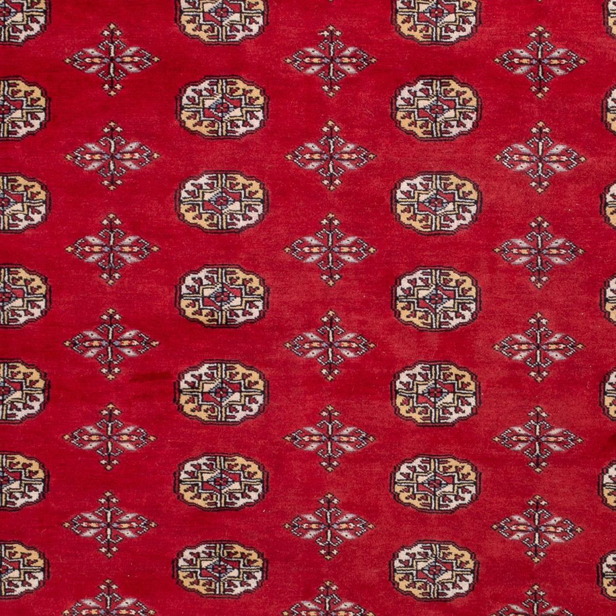 Tapis afghan - Boukhara - 292 x 206 cm - rouge