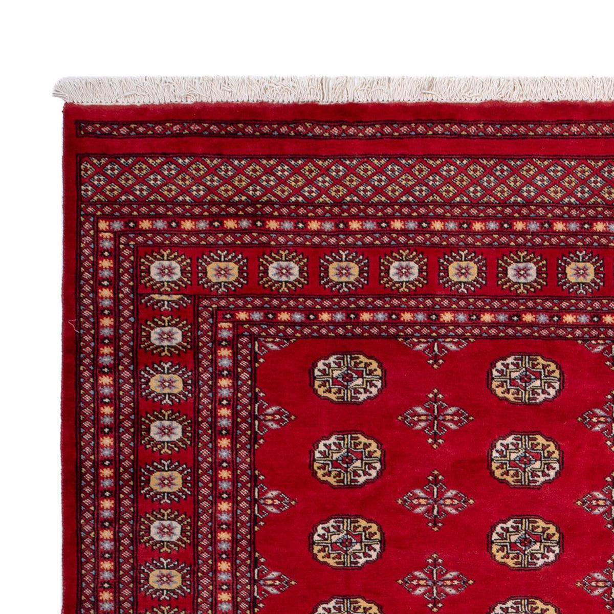 Tapis afghan - Boukhara - 292 x 206 cm - rouge