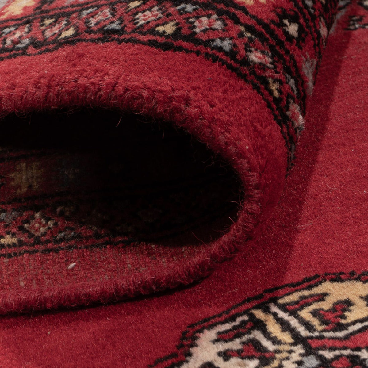 Tapis afghan - Boukhara - 292 x 206 cm - rouge