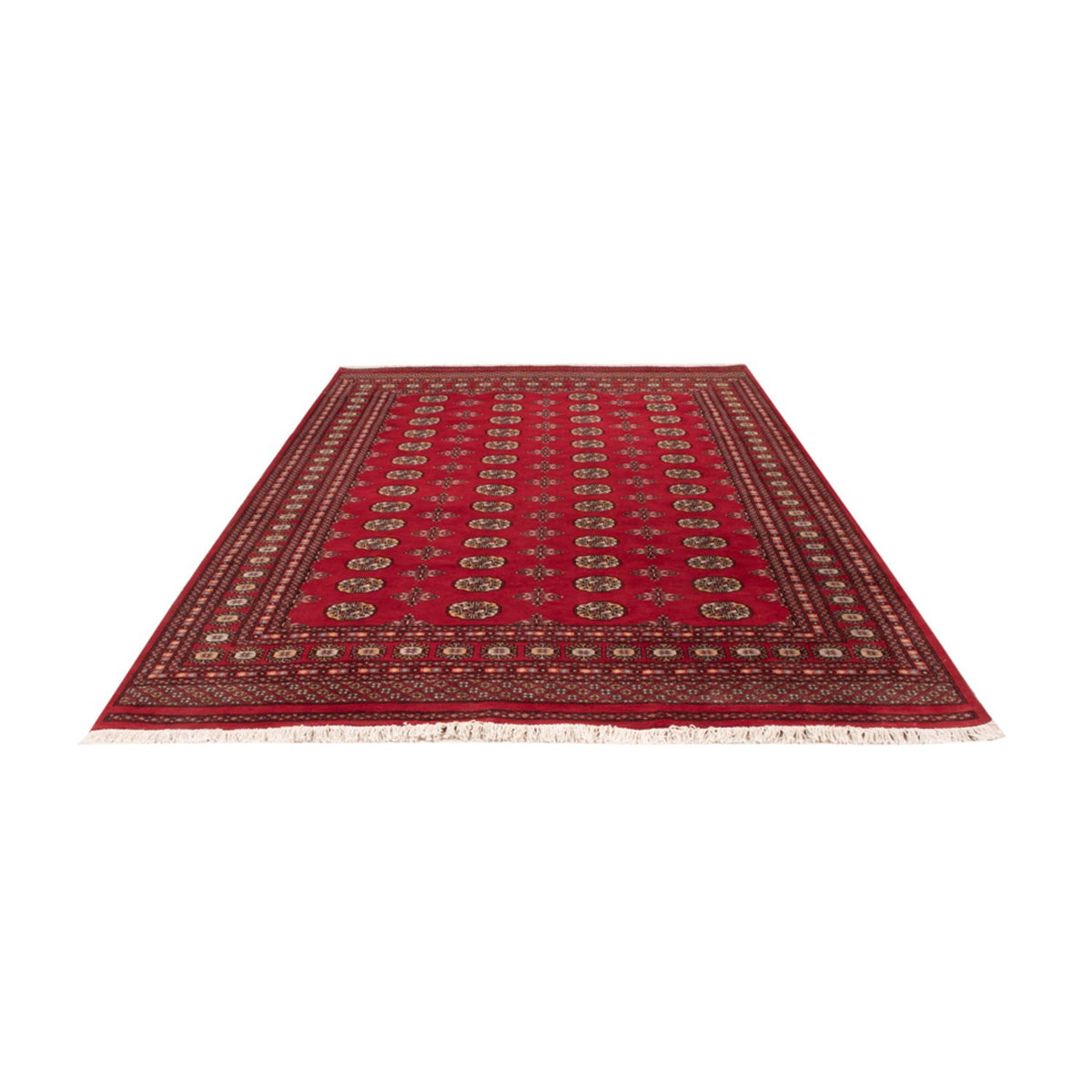 Tapis afghan - Boukhara - 292 x 206 cm - rouge