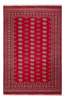 Tapis afghan - Boukhara - 307 x 201 cm - rouge