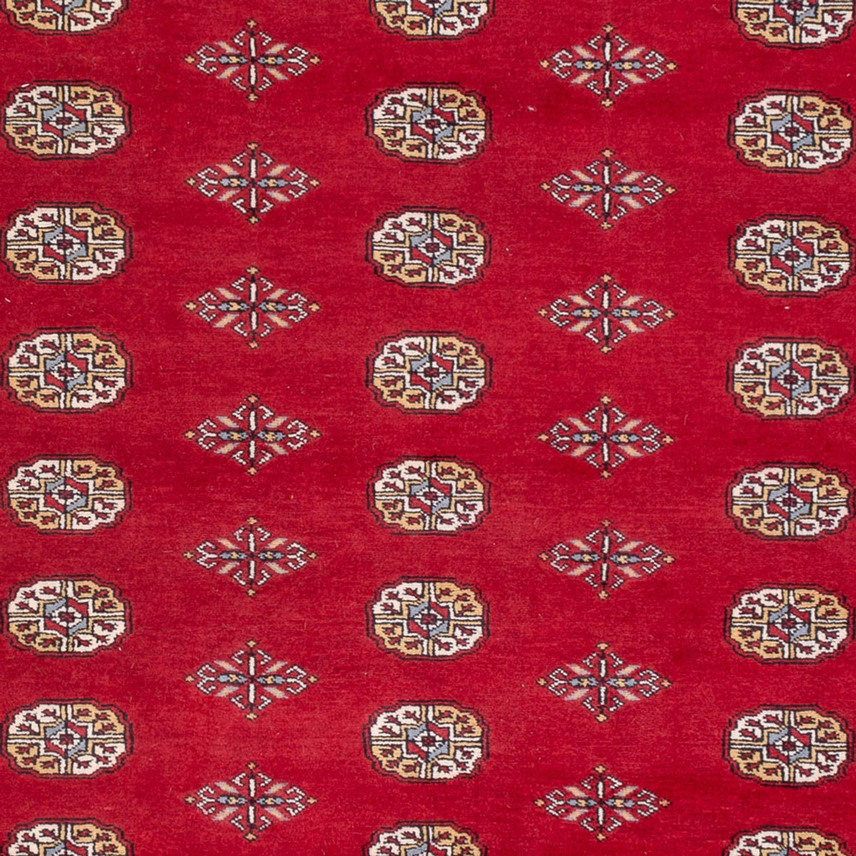 Tapis afghan - Boukhara - 307 x 201 cm - rouge