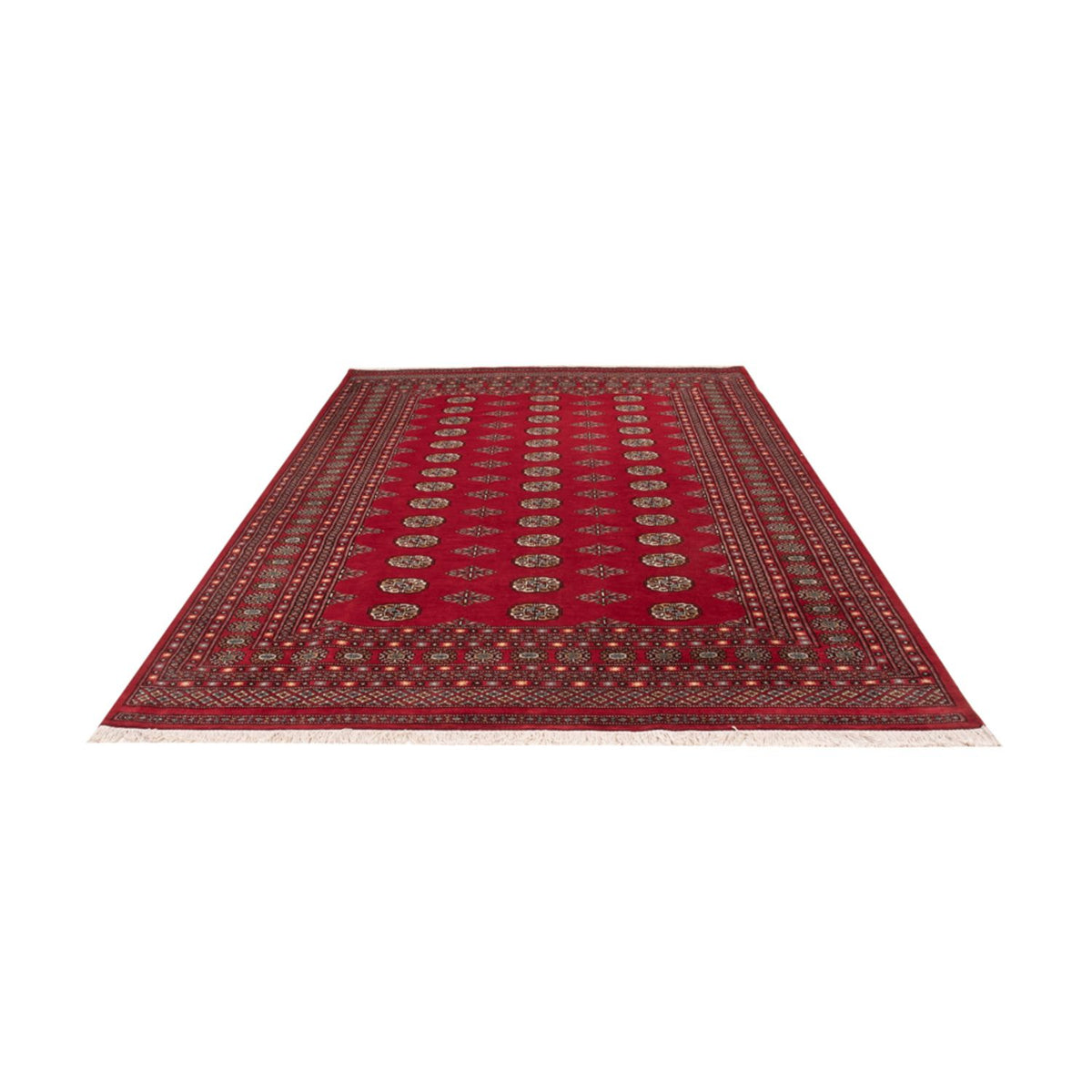 Tapis afghan - Boukhara - 302 x 200 cm - rouge
