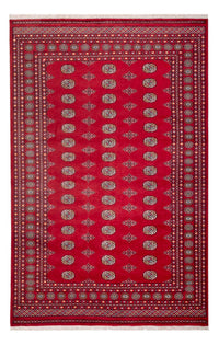 Tapis afghan - Boukhara - 316 x 203 cm - rouge