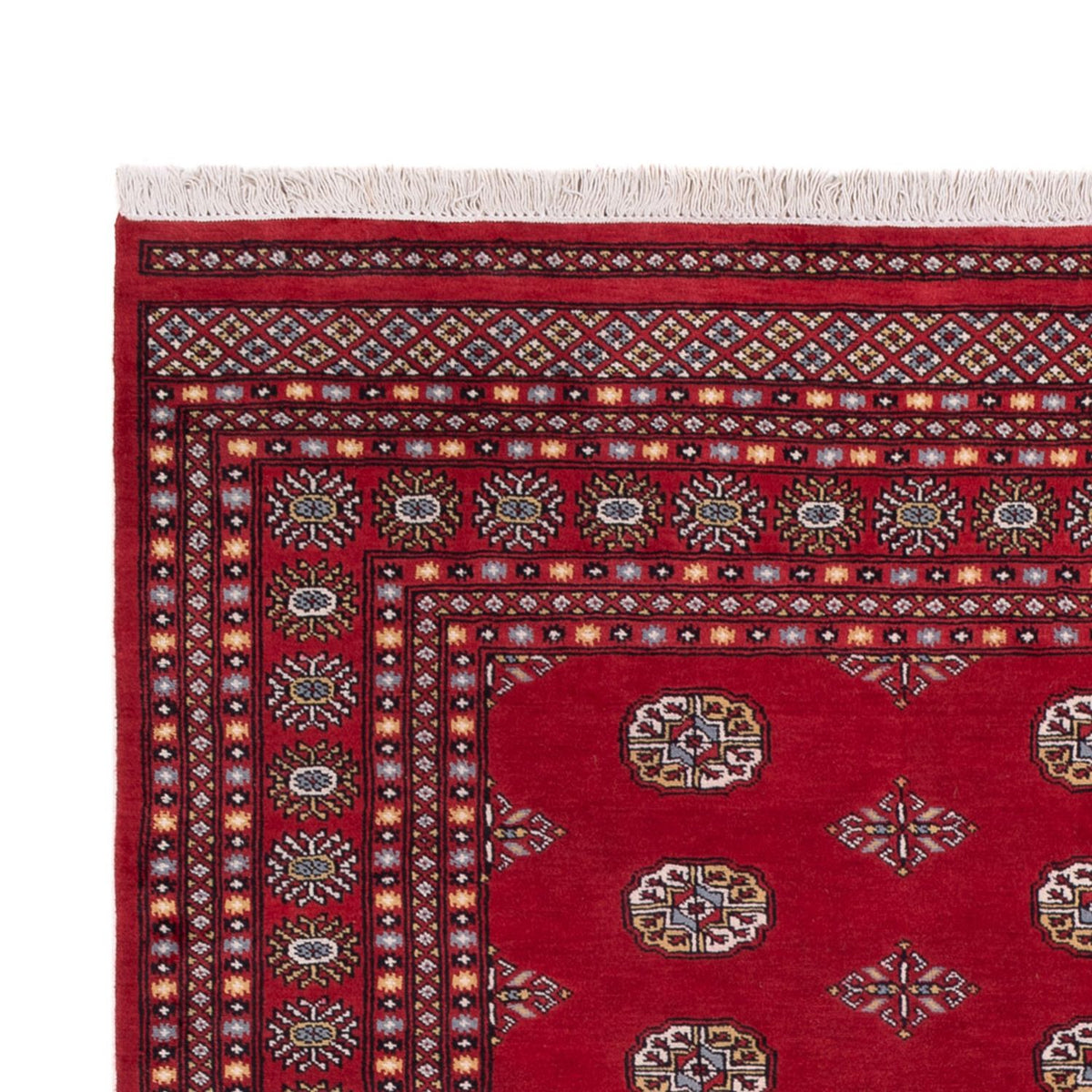 Tapis afghan - Boukhara - 294 x 198 cm - rouge