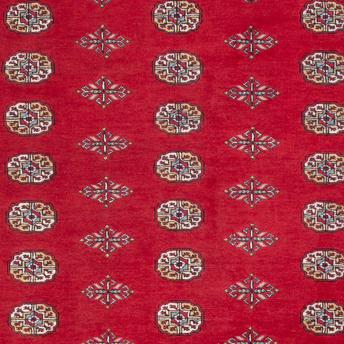 Tapis afghan - Boukhara - 304 x 206 cm - rouge