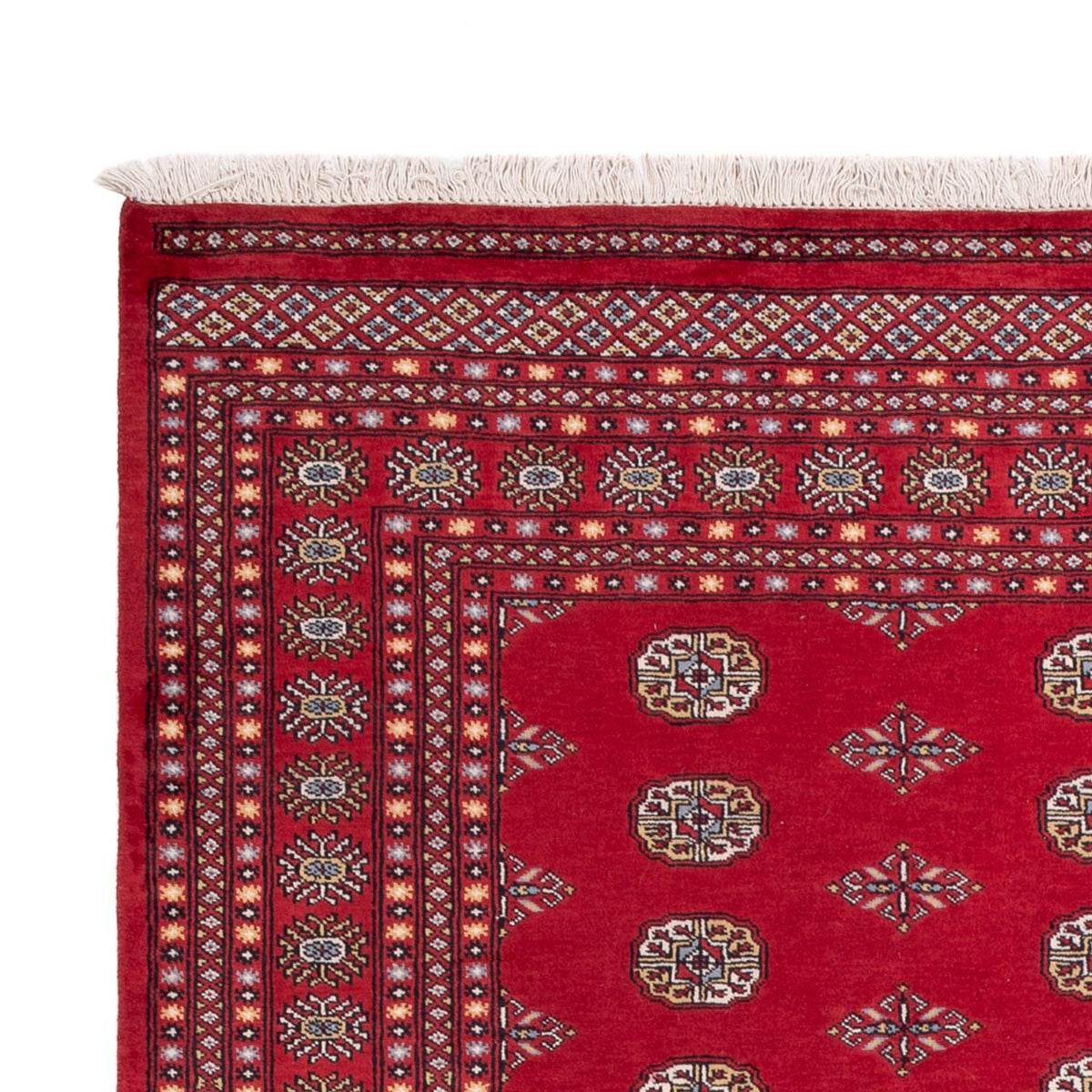 Tapis afghan - Boukhara - 304 x 206 cm - rouge