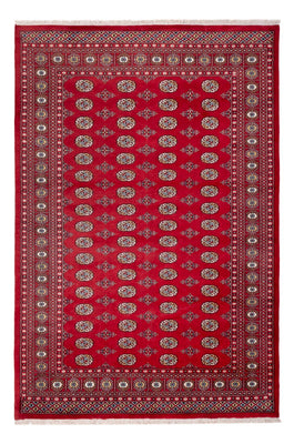 Tapis afghan - Boukhara - 313 x 207 cm - rouge