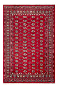 Tapis afghan - Boukhara - 313 x 207 cm - rouge