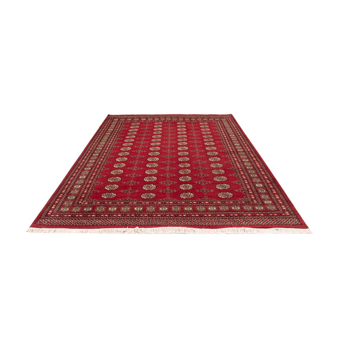 Tapis afghan - Boukhara - 318 x 210 cm - rouge