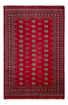 Tapis afghan - Boukhara - 306 x 202 cm - rouge