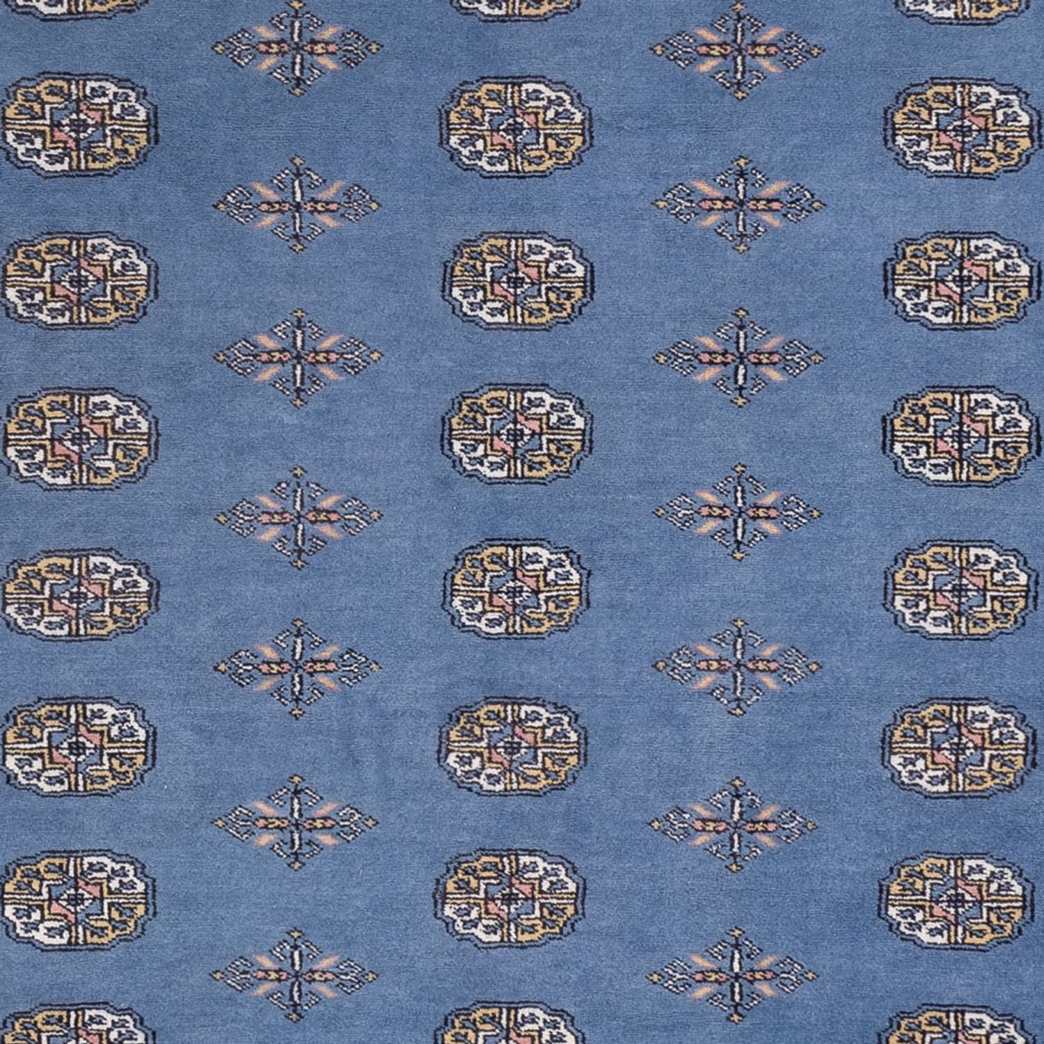 Afghan Teppich - Buchara - 308 x 206 cm - blau