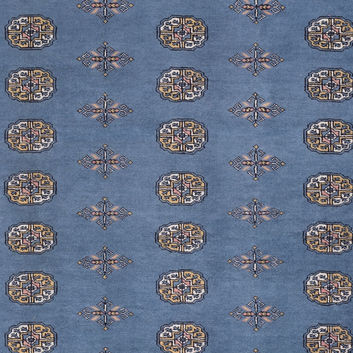 Afghan Teppich - Buchara - 309 x 205 cm - blau