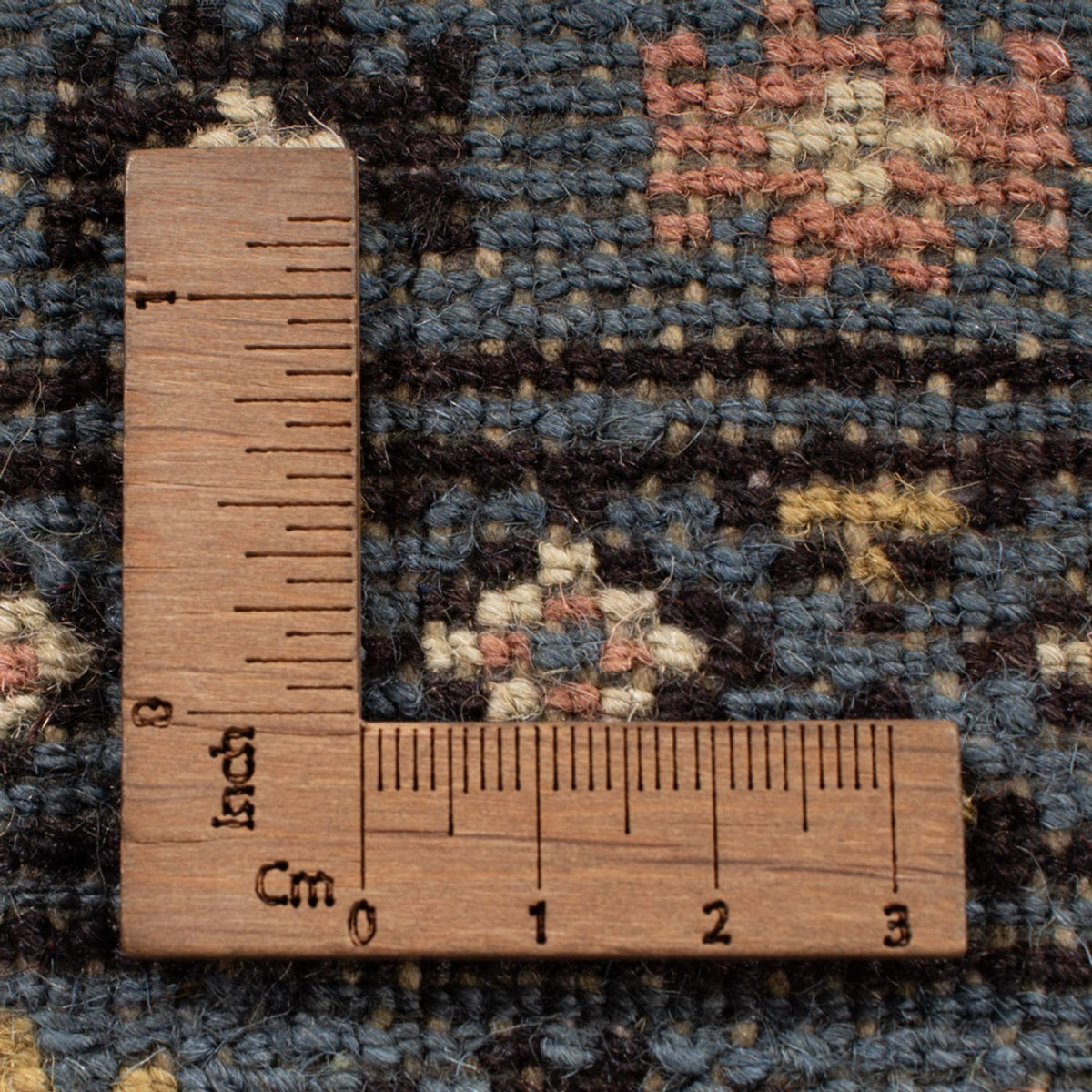 Tapis afghan - Boukhara - 309 x 205 cm - bleu